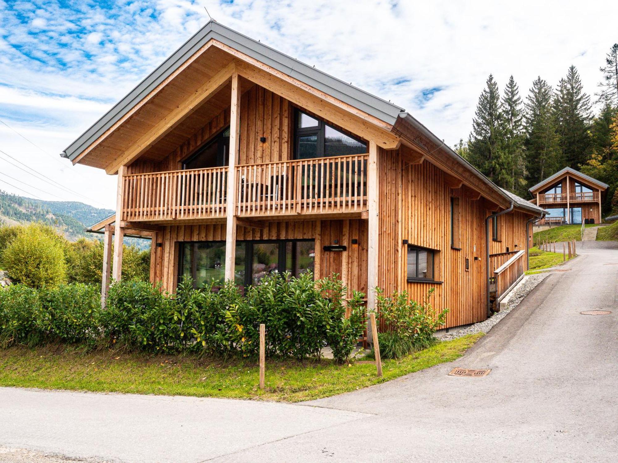 Alpenchalet Alpakablick Sankt Lorenzen ob Murau Exteriör bild